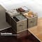 Sorbus 11" Beige Woven Foldable Storage Cubes, 4ct.